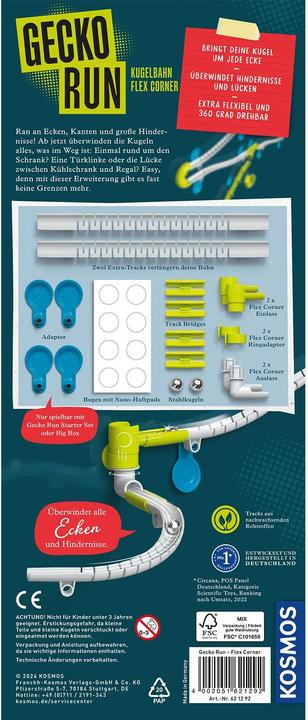 Productafbeelding Kosmos Gecko Run, Flex-hoek