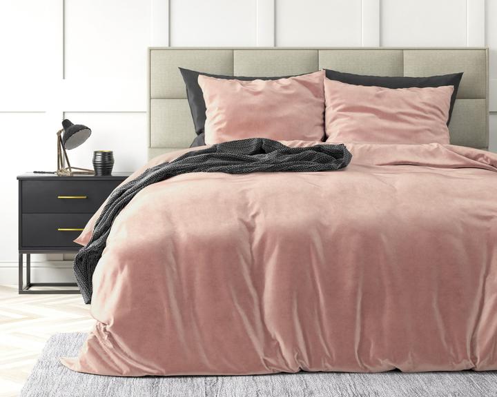 Actual product image Sleeptime Duvet cover velvet plain (Duvet cover, 200 x 220 cm)