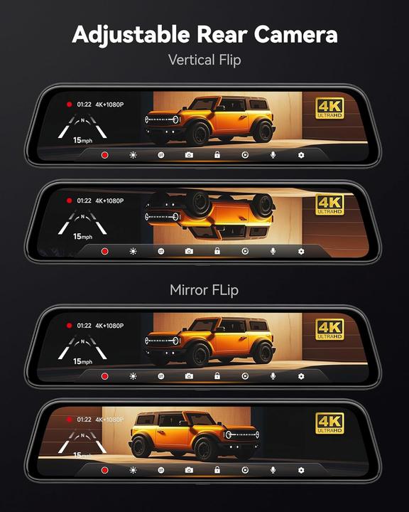 Actual product image Wolfbox G840S 1296P