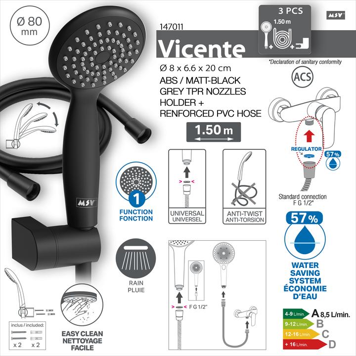 Produktbild MSV Set De Douche