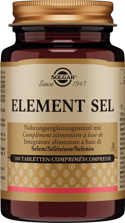 Produktbild Solgar Element Sel Tabletten (100 Stk) (100 Stück, Tabletten, 142 g)
