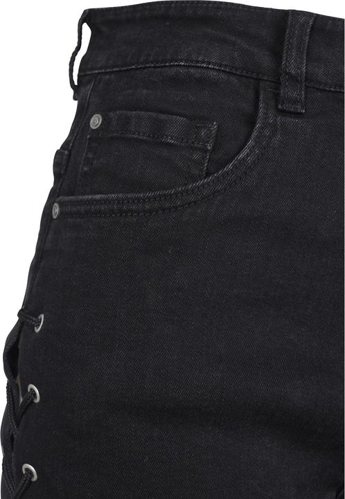 Produktbild Urban Classics Ladies Highwaist Denim Lace Up Shorts (29)