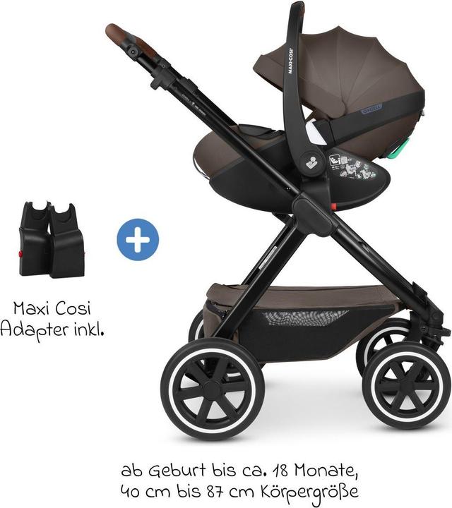 Produktbild ABC Design Kinderwagen 3 in 1 3in1 Kombi-Kinderwagen-Set Samba 2 All in