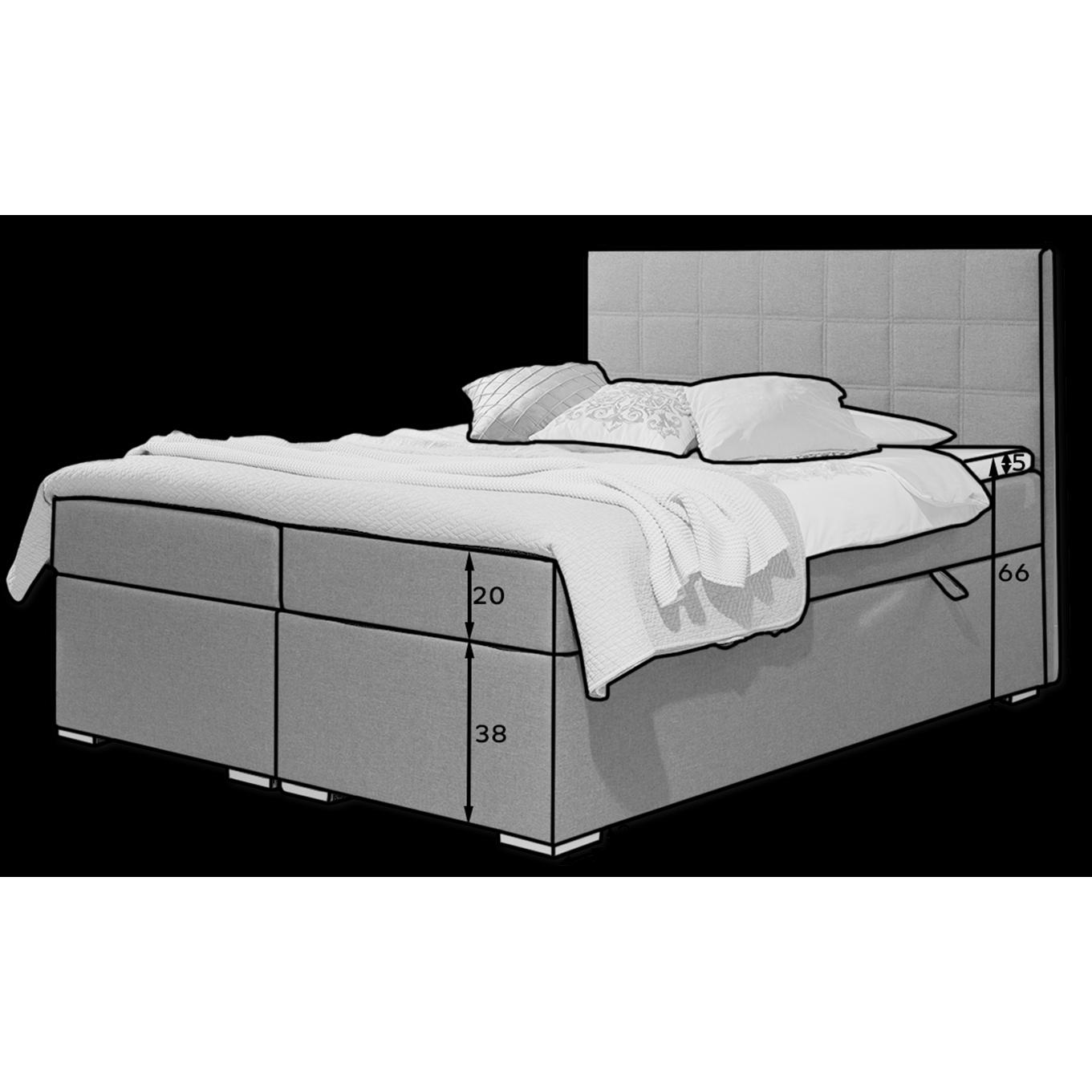 Thumbnail - ELTAP, Bett, Alice mit Stauraum (180 x 200 cm)
