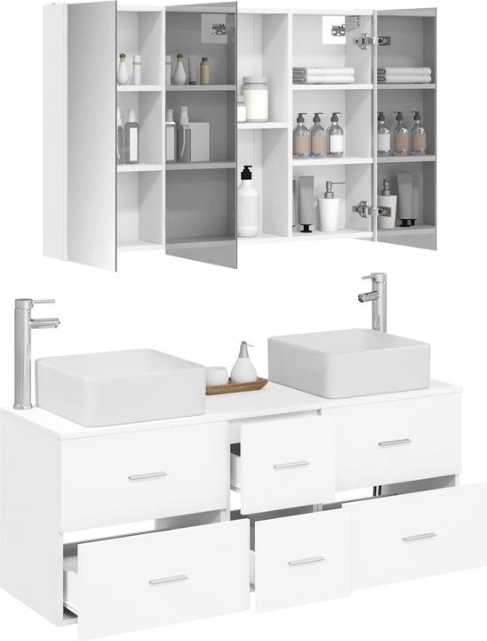 Actual product image vidaXL Badezimmermöbel (15.50 x 103.50 x 70 cm)