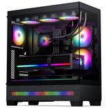 Produktbild Phanteks Boitier Moyen Tour E-Atx Xt View Matrix RGB Avec Panneaux Vitrés (Noir) (E-ATX)