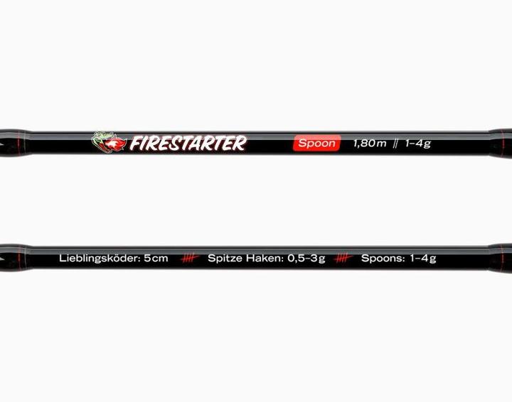 Image du produit Lieblingsköder Canne à pêche au lancer Firestarter Spoon (Canne à lancer, 180 cm)