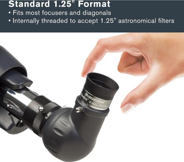 Produktbild Celestron Okular Omni 9 mm (9 Millimeter)
