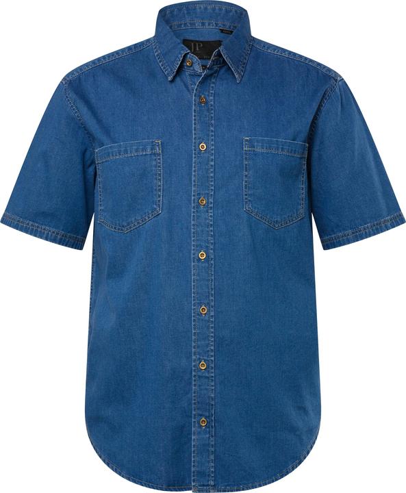Immagine prodotto JP1880 Denimhemd, Denim, Halbarm, Modern Fit Passform, Kent Kragen, bis Gr. 8XL (3XL)