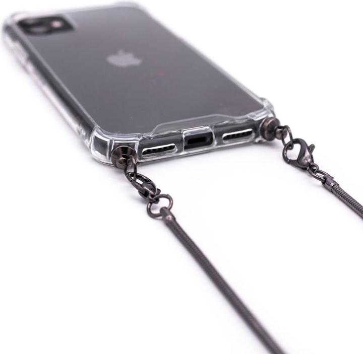 Produktbild Evelatus iPhone 11 Pro Max Silicone TPU Transparent with Necklace Strap (Apple iPhone 11 Pro Max)