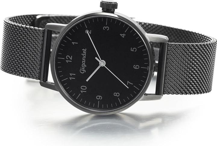 Produktbild Gigandet Elegantes analoges Quarzwerk mit Edelstahlarmband und Mineralglas (Analoguhr)