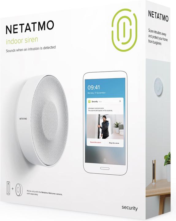 Actual product image Netatmo Siren NIS01-EN