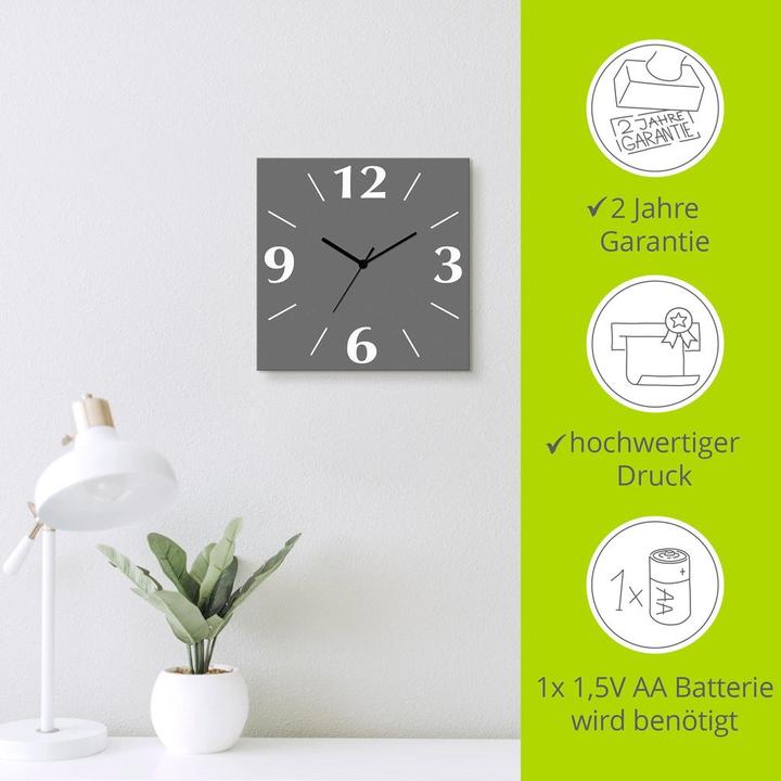 Produktbild Artland Trendfarbe Grau (30 cm)