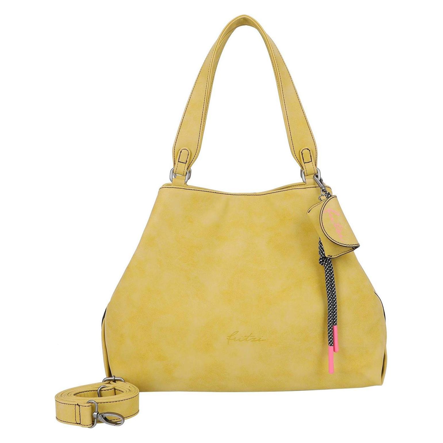 Fritzi Aus Preußen, Damen, Tasche, Bitzi03 Jive Shopper, Gelb