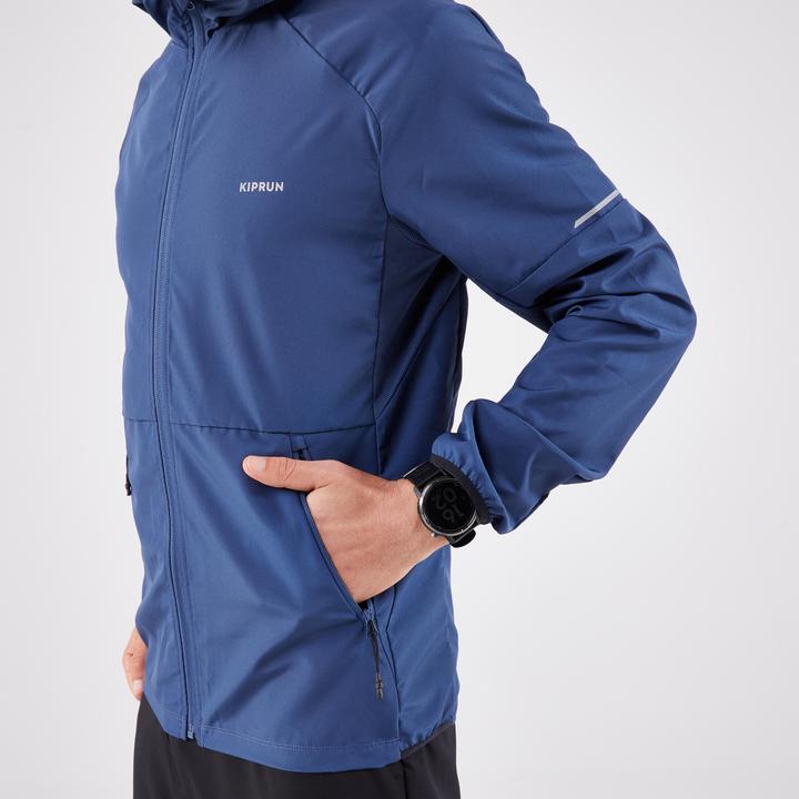 Produktbild Kiprun Laufjacke Trailrunning Herren winddicht - Run 100 blau (XXL)