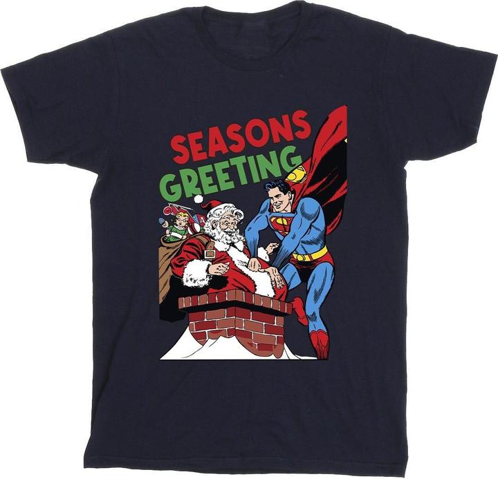 Produktbild Superman Santa Comic TShirt (L)