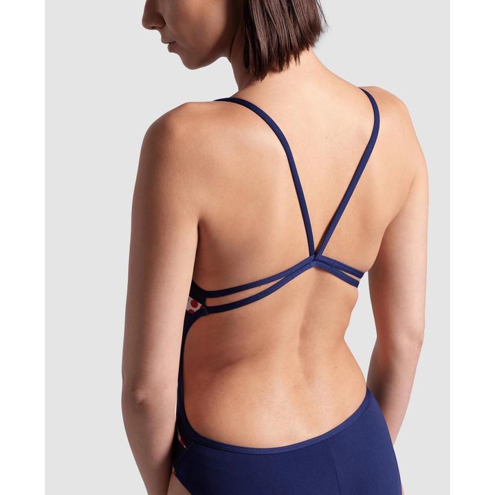 Image du produit Arena W Multi Stripes Swimsuit Lace Back (40)