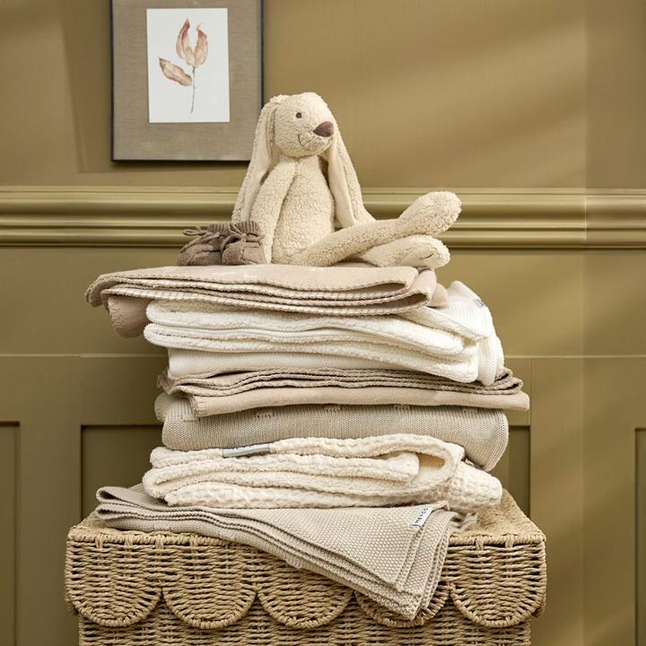 Actual product image Meyco Knots baby blanket