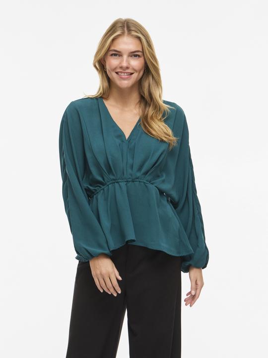 Immagine prodotto Vila VISELIA V-Ausschnitt Oberteil mit langen Ärmeln (38)