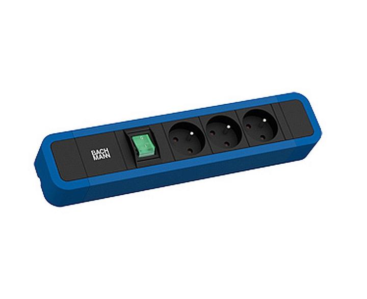 Image du produit Bachmann Prises multiples BACH (3x, CEE 7/3, PECO 7/5, 2 m)