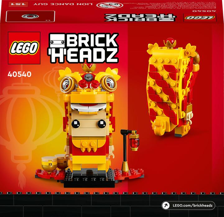 Image du produit LEGO Brickheadz Löwentänzer (40540, LEGO Brickheadz, LEGO difficiles à trouver)