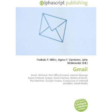 Thumbnail - Gmail, Fachbücher von Agnes F. Vandome, Frederic P. Miller, John McBrewster