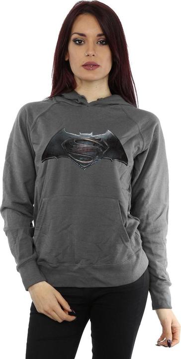 Actual product image Mens Batman v Superman Logo Hoodie (M)