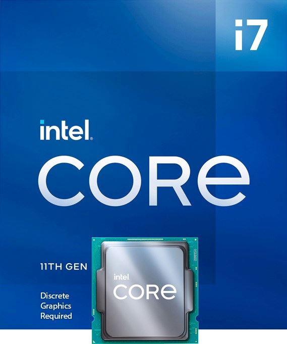 Actual product image Intel Core i7-11700F (LGA 1200, 2.50 GHz, 8 -Core)