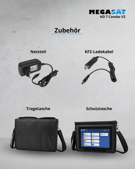 Immagine prodotto CE-Scouting CE Touch-Messgerät Megasat HD 7 Combo V2 (Tecnologia di misura)