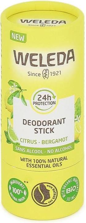 Actual product image Weleda Deodorant Stick Citrus Bergamot - 50 g (Stick)