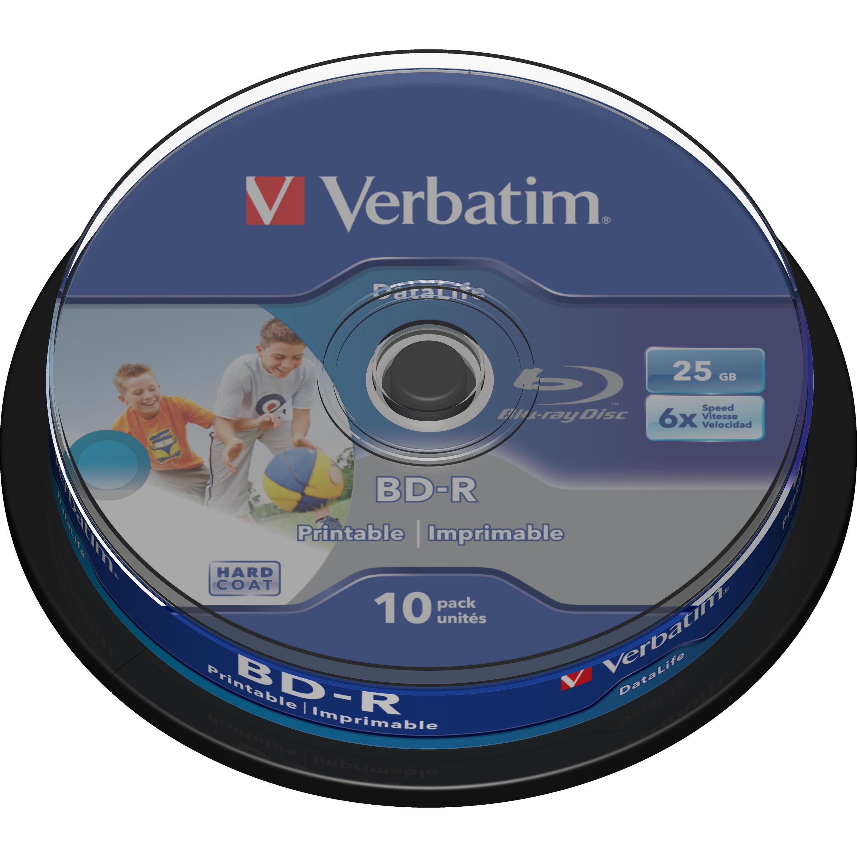 Verbatim Bd-R (10 x), Optischer Datenträger