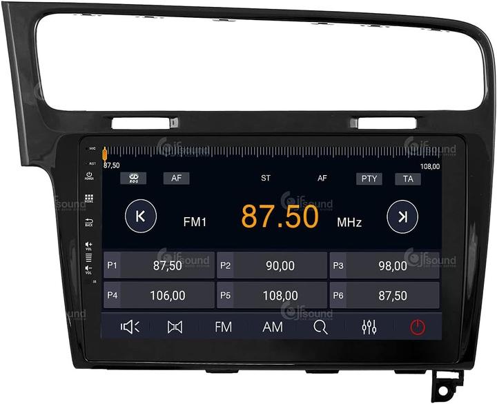 Produktbild JFSound Volkswagen Golf 7 Android GPS Bluetooth WiFi USB DAB+ Touchscreen Carplay AndroidAuto