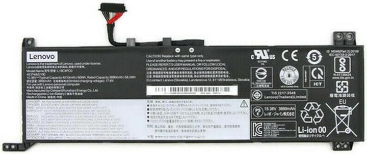 Produktbild Lenovo BATTERY 4cell 60Wh 15.36V (4 Zellen, 4400 mAh)