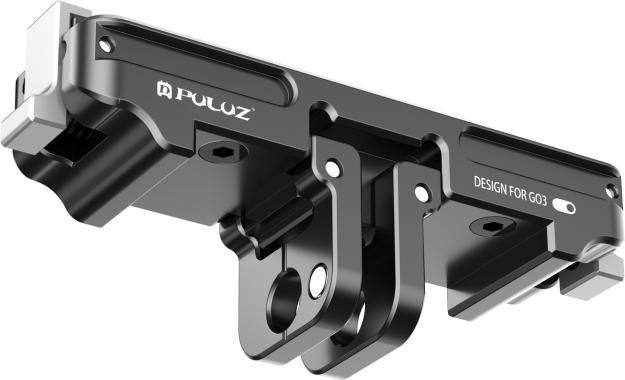 Produktbild Puluz For Insta360 GO3 / GO 3S Magnetic Aluminum Alloy Quick Release Base Mount (Black)