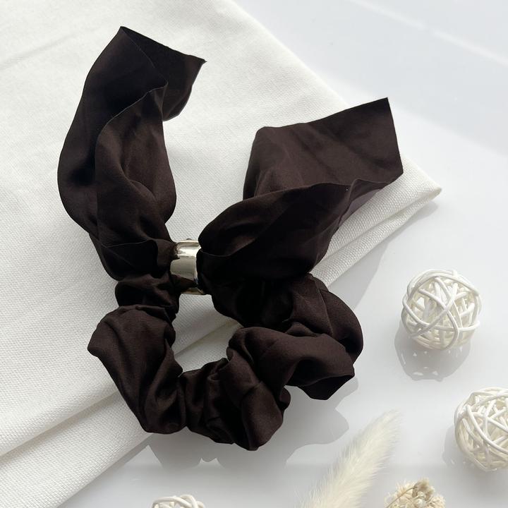 Immagine prodotto Avizar Scrunchie Satin Schmetterlingsform Minnie (Elastico per capelli)