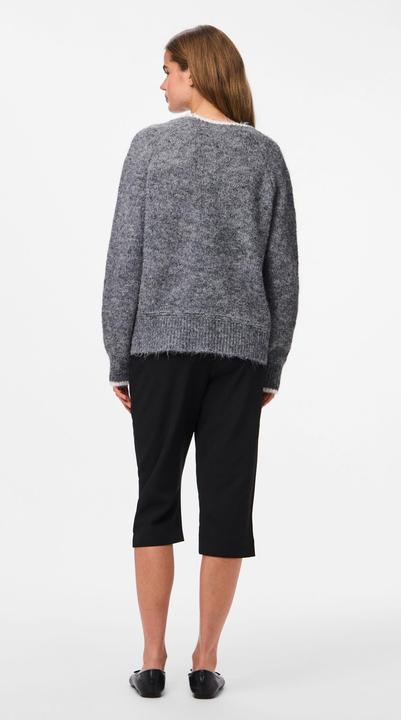 Image du produit Pieces Pcivy Ls O-Neck Contrast Knit Noos Bc (XS)