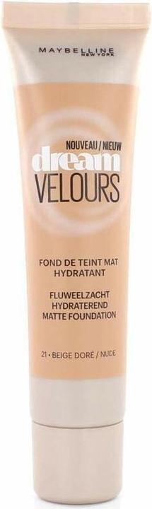 Actual product image Maybelline New York Dream Velvet Matte (21 Light Beige)