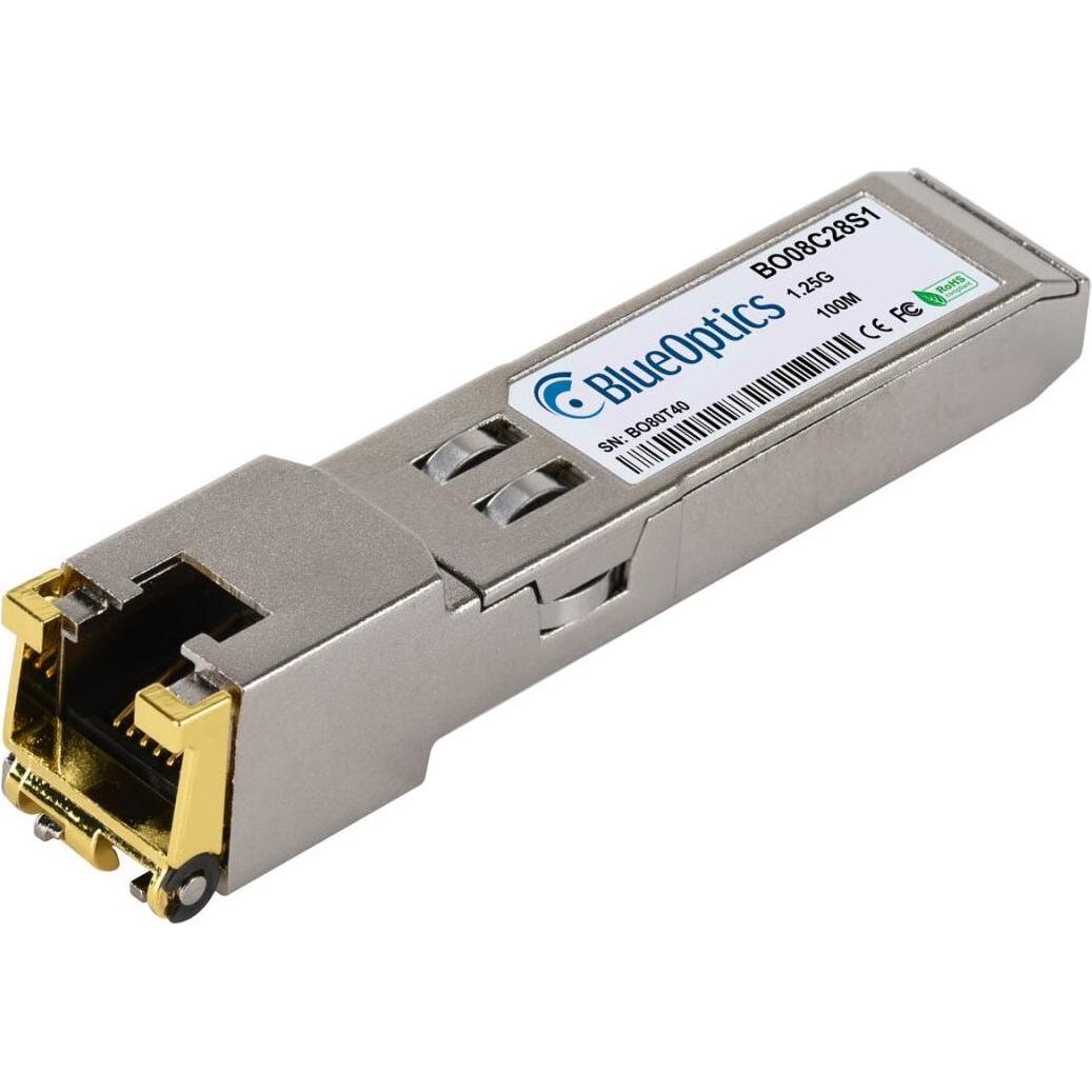 Thumbnail - BlueOptics Kompatibler Extreme Networks XBR-000190-EN BO08C28S1 SFP Transceiver, Kupfer RJ45, 1000BASE-T, 100, Transcei...