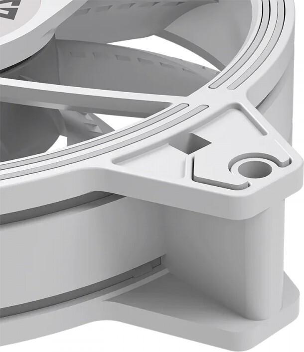 Actual product image Modecom VOLCANO APEX 120 ARGB Weisser Reverse-Lüfter (120 mm)