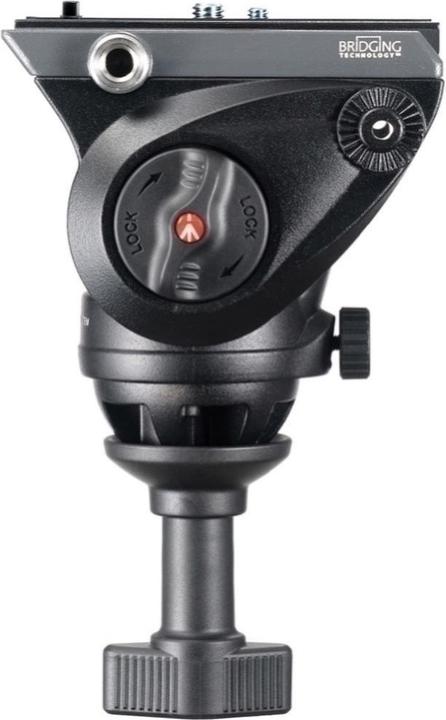 Image du produit Manfrotto Kit de trépied vidéo avec tête fluide et sac de trépied MVK500AM (Métal)