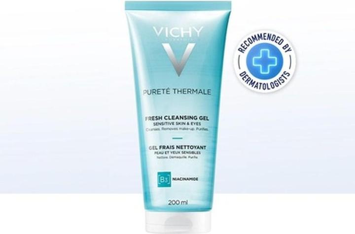 Produktbild Vichy Pureté Thermale Erfrischendes Reinigungsgel (Reinigungstücher Gesicht, 200 ml)