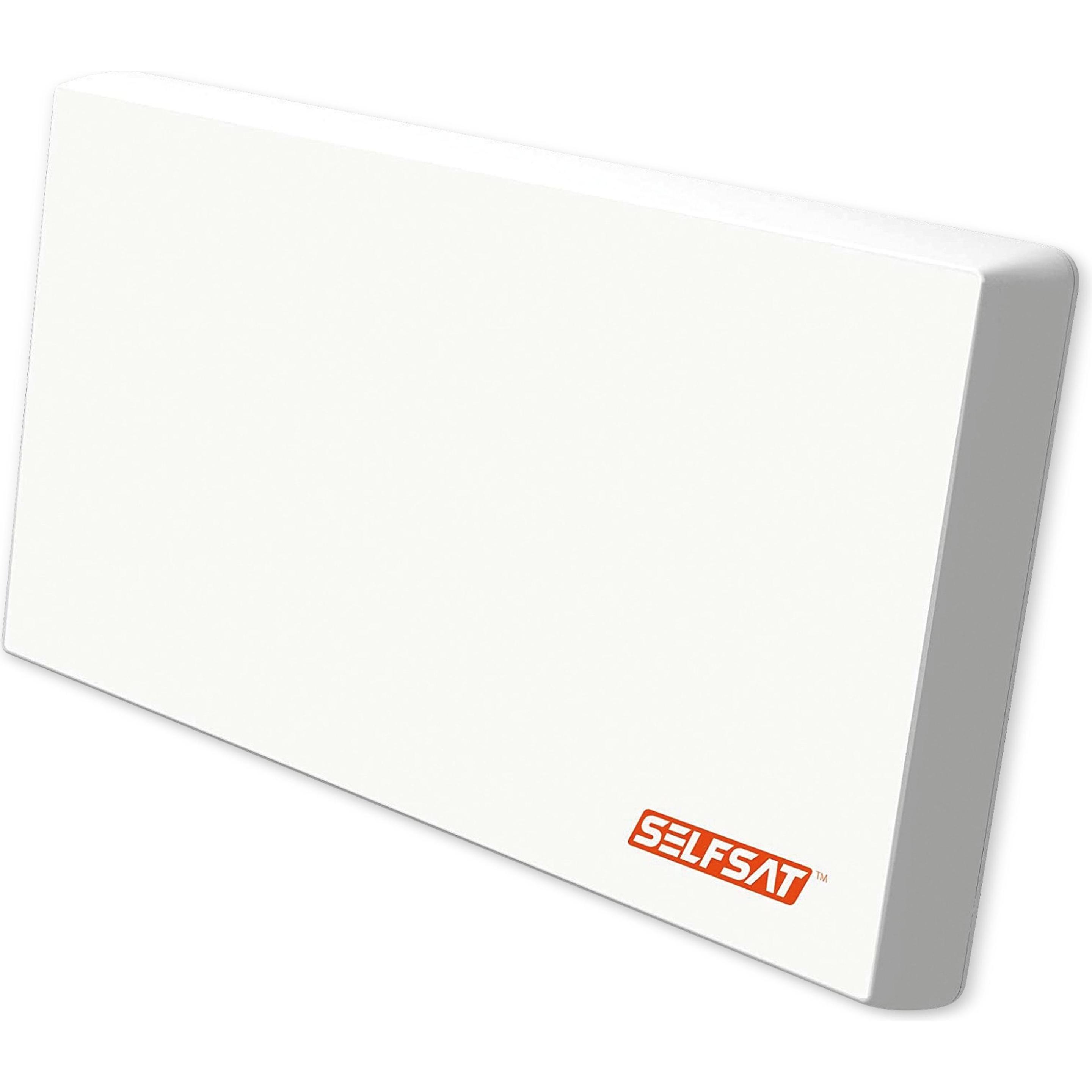 Selfsat H22D2+ (Flachantenne, 34.50 dB, DVB-S / -S2), SAT Spiegel + SAT Antennen, Weiss