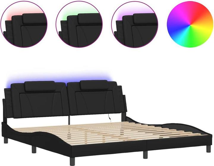 Actual product image vidaXL Bettgestell (200 x 200 cm)