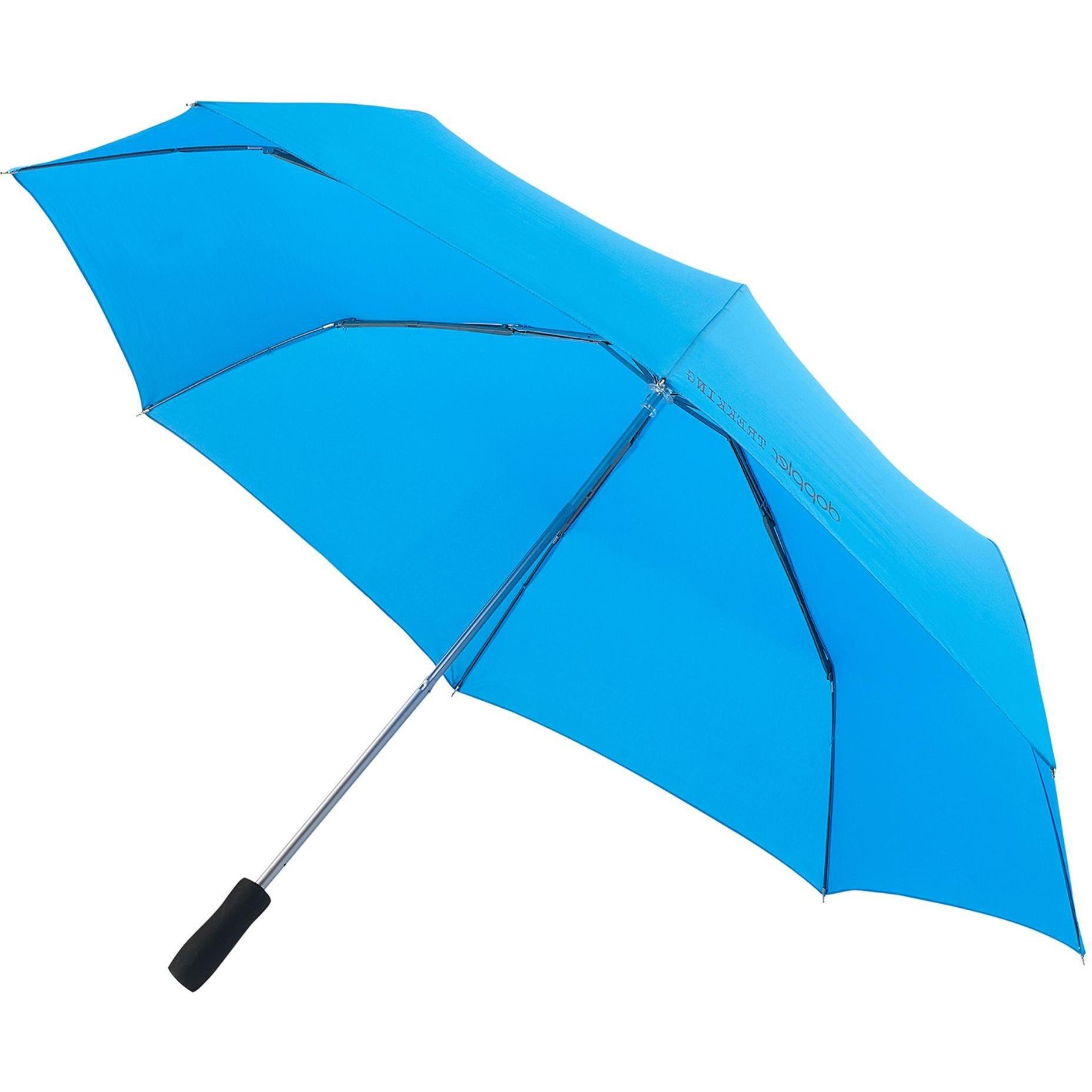 Doppler, Regenschirm, Fiber Golf Taschenschirm 39 cm, Blau