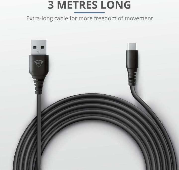 Actual product image Trust GXT 226 Gaming Controller Cable (PS5)