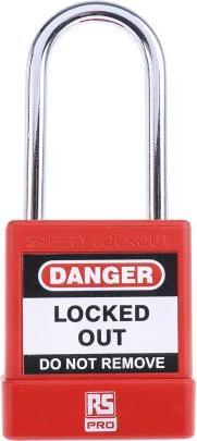 RS PRO Steel Shackle - Small - Key Different