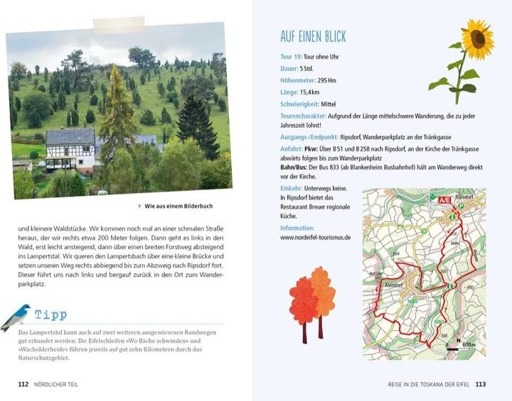 Produktbild Wander dich glücklich – Eifel (Deutsch, Sabine Parschau, 2021)