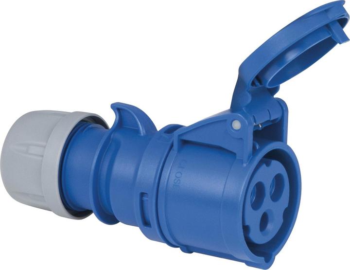 Produktbild PCE CEE 16A 240V 3p Plug Female (CEE 16/3)