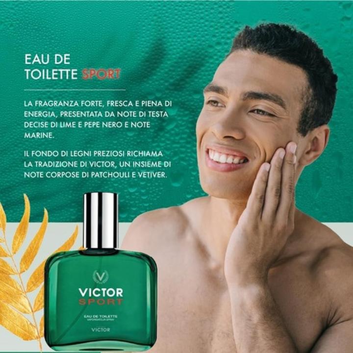 Actual product image Victor Manuelle Victor Sport Eau De Toilette Men's Fragrance 100ml (Eau de toilette, 100 ml)