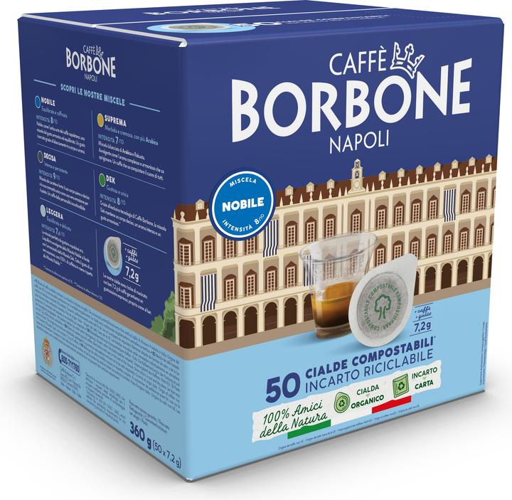 Immagine prodotto Caffè Borbone Nobile Pods (50 x Porta.)